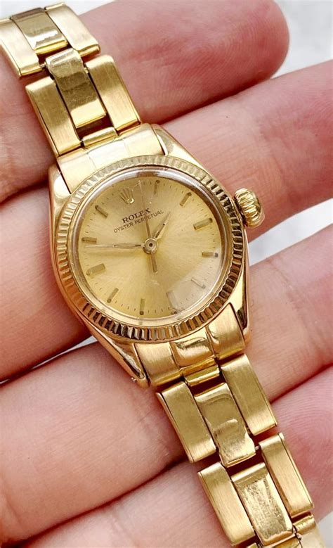 vintage gold rolex womens